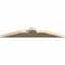 Ekena Millwork Portland Rough Sawn Timber Gable Bracket, Douglas Fir, 36"W x 6"H x 2"D x 4"F, 4/12 Pitch GBW036X06X0204POR00RDF - alternate 5
